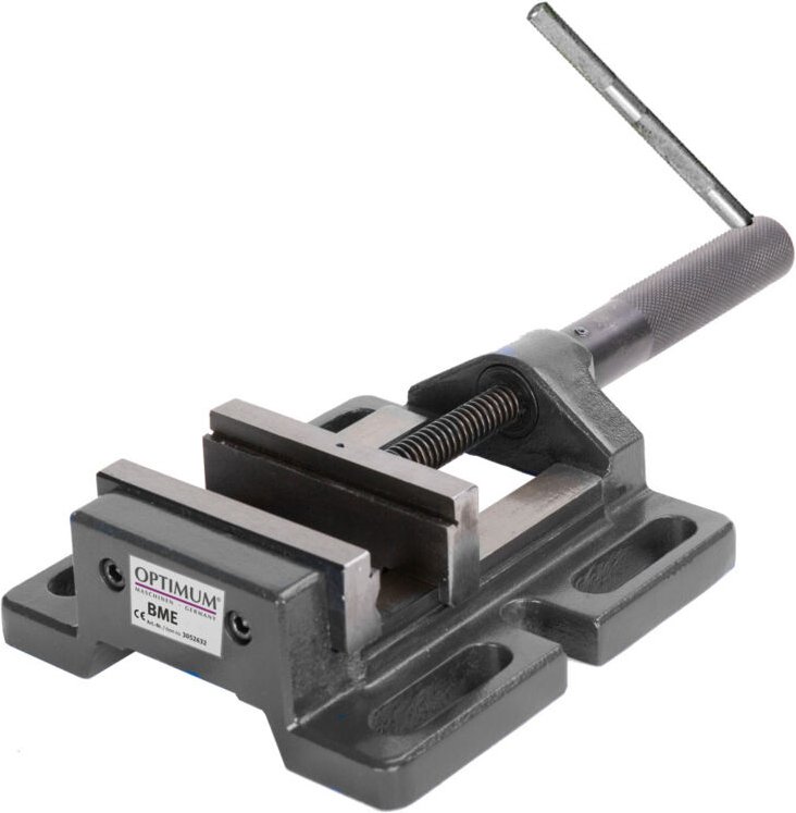 Optimum Maschinenschraubstock BME 100 3052632 exakte Backenführung