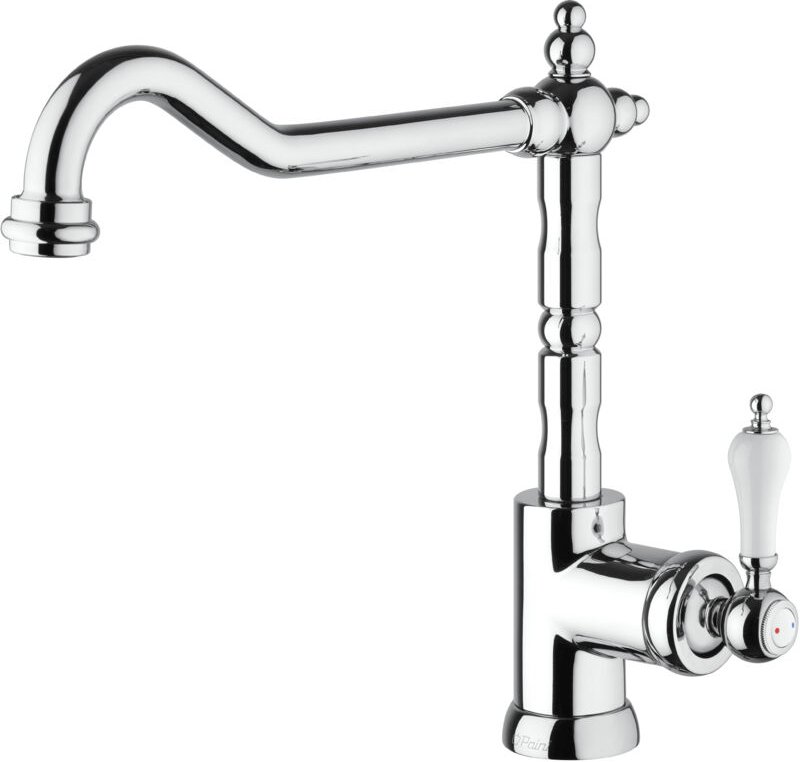 Waschtischmischer mit beweglichem Bausatz Duomo Chrom