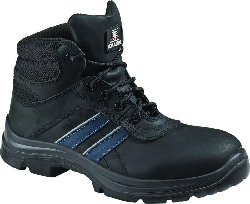 Thumbnail - Sicherheitsschuhe HIGH ANDY HIGH S3 SRC Schwarz/Navy Blau 35