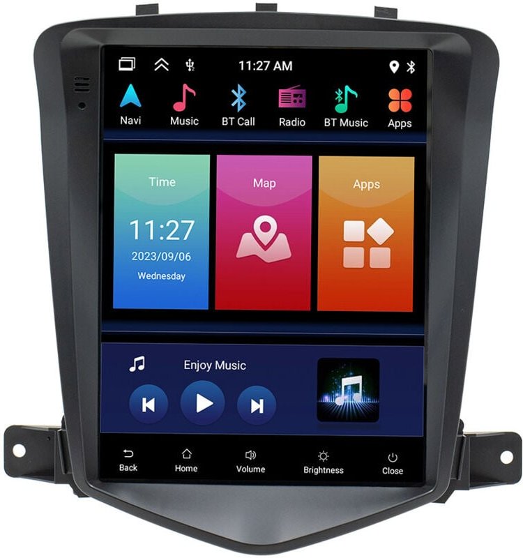 2+64G Android 13 Autoradio für Chevrolet Cruze J300 2008-2012 mit Wireless CarPlay Android Auto, 9,7" Touchscreen mit GP...
