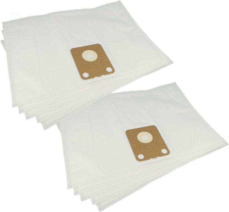10x Staubbeutel kompatibel mit Vermop Jetvac SD12 Staubsauger - Mikrovlies, 31,5cm x 41,5cm Weiß - Vhbw