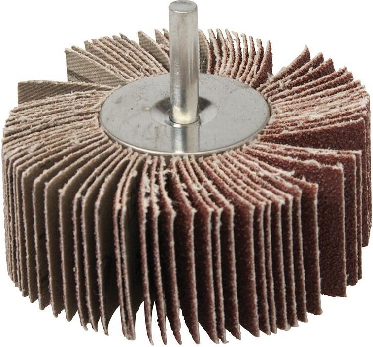 Lamellenschleifrad 80 mm, 40er-Körnung