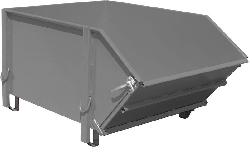 Bauer Baustoffbehälter BBK 100, lackiert, Mausgrau