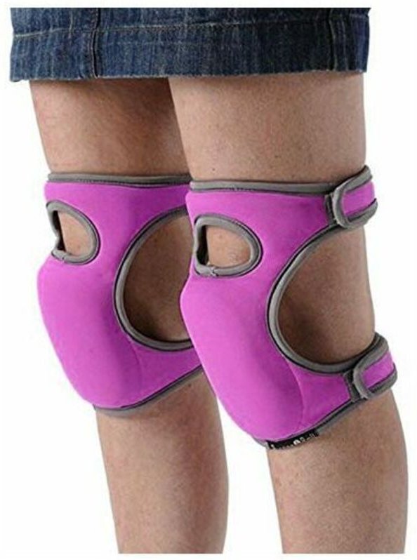 Shining House - Paar Garten-Knieschoner aus weichem Schaumstoff mit Doppelgurten für die Gartenreinigung und Bodenreinig...