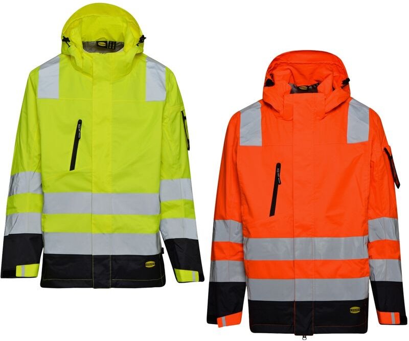 Diadora - hv Jacket External Shell Warnschutz-Arbeitsjacke - xxl - Gelb