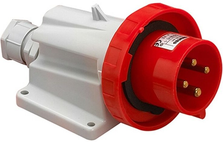 Wandgerätestecker 90° IP67 GW60441 - Gewiss