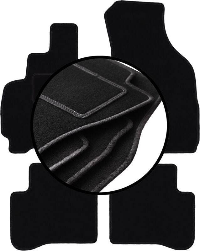 Komplettset Veloursmatten für: Hyundai Atos Fließheck (1997-2008)