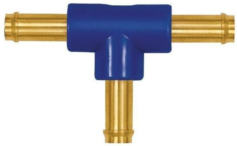 T-Schlauchverbindungsstutzen, für Schlauch lw 4 mm, Messing/POM - Riegler