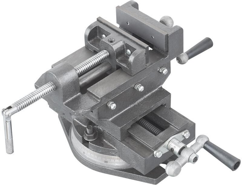 Schwenkkreuzschraubstock fur Bohrmaschine 150 mm Fervi 0188/150g