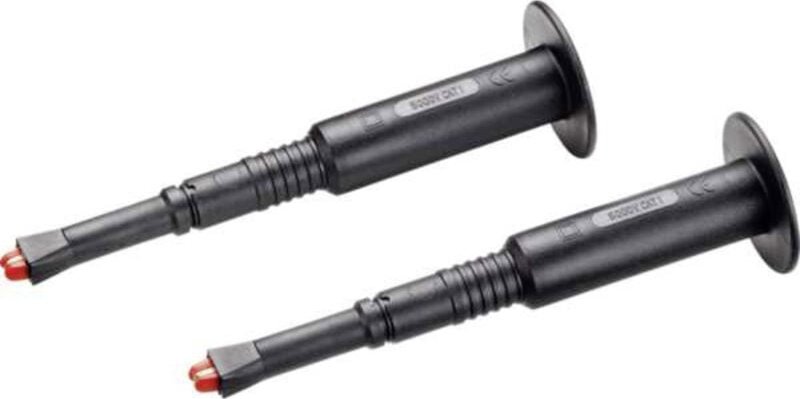 Gossen Metrawatt - ky 5000 a Sicherheits-Abgreifklemmen-Set Schwarz 1 St.