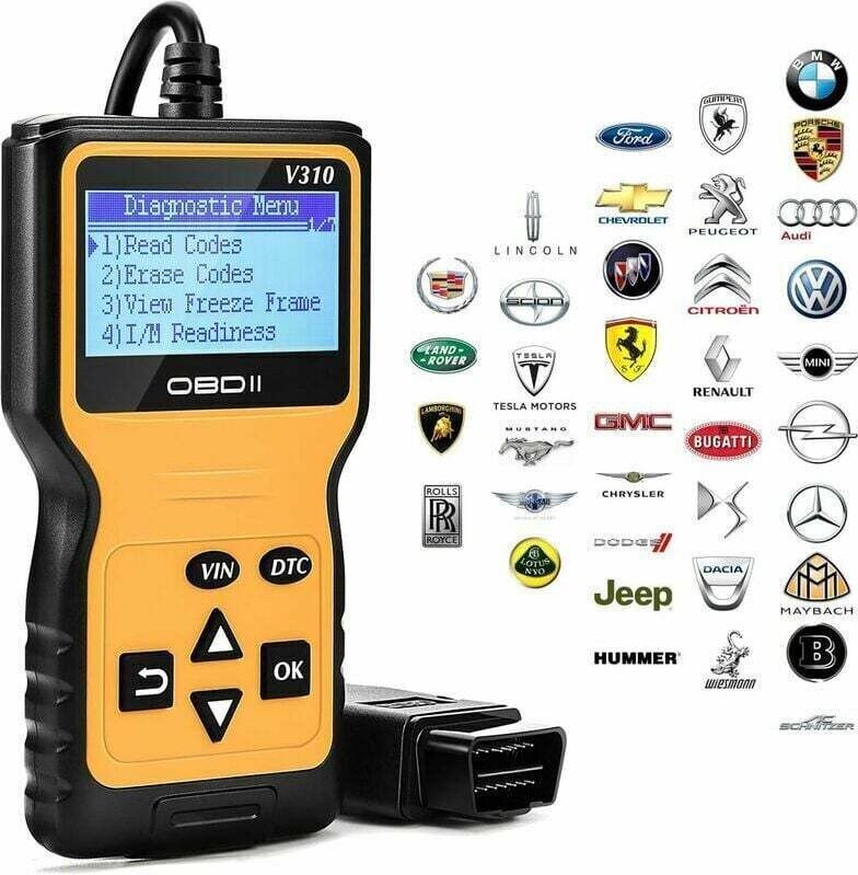 Aiperq - Auto Diagnose Scanner Werkzeuge Auto Reader Lesen und Löschen Motor Fehler Codes Erkennen