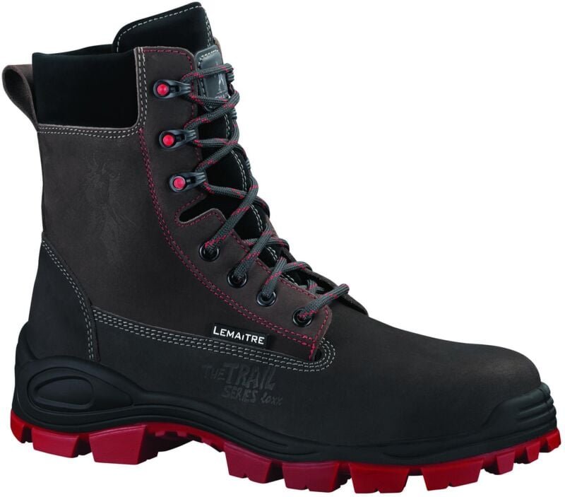 Hochschutzstiefel STELVIO S3 WR CI Schwarz/Rot 45