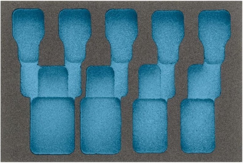 2K-Weichschaum-Einlage 163-270L - Hazet