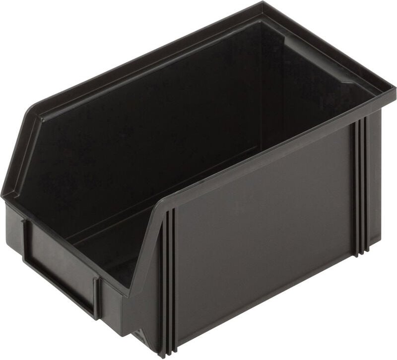 1394004197 esd Sichtlagerkasten CB4MC (b x h x t) 145 x 125 x 235 mm Schwarz 1 St. - Alutec