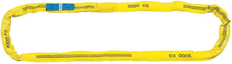 Thumbnail - Rundschlinge Gurtband B22 Lg gespannt 3m CU 3000KG COBALTIX - R22013