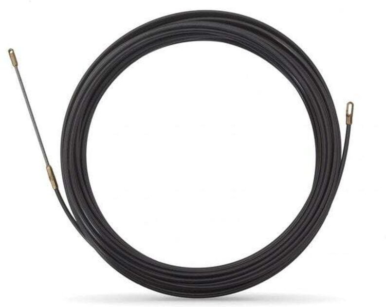 Nylon-Drahtzieher, L.20 m, Dm.4 mm, schwarz Centrale Brico