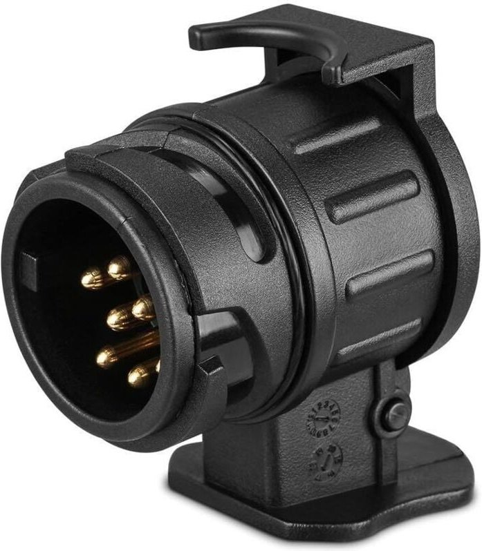 Stück Anhängersteckdosenadapter, 13-polige Buchse auf 7-poligen Stecker, wasserdicht, für Anhängerkupplung für Auto, Anh...