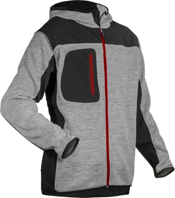 Arbeitsjacke BORA - Grau Meliert S - 40/42