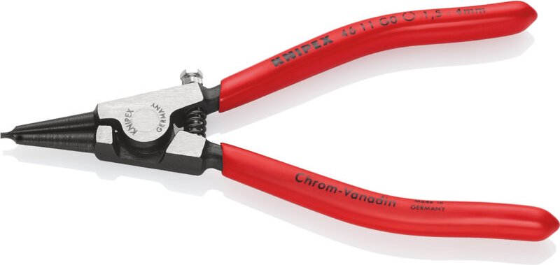 46 11 G0 Sicherungsringzange f. Greifringe auf Wellen schw. atra. 140 mm - Knipex