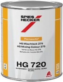 Spione Hecker HG 720 Katalysator Nagellack Super Weiß LT 3.5
