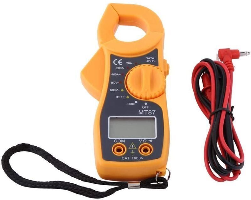 Thumbnail - KZQ - MT87 ac 20A-400A LCD-Strommesszange Digitaler Spannungsprüfer Amperemeter Ohmmeter