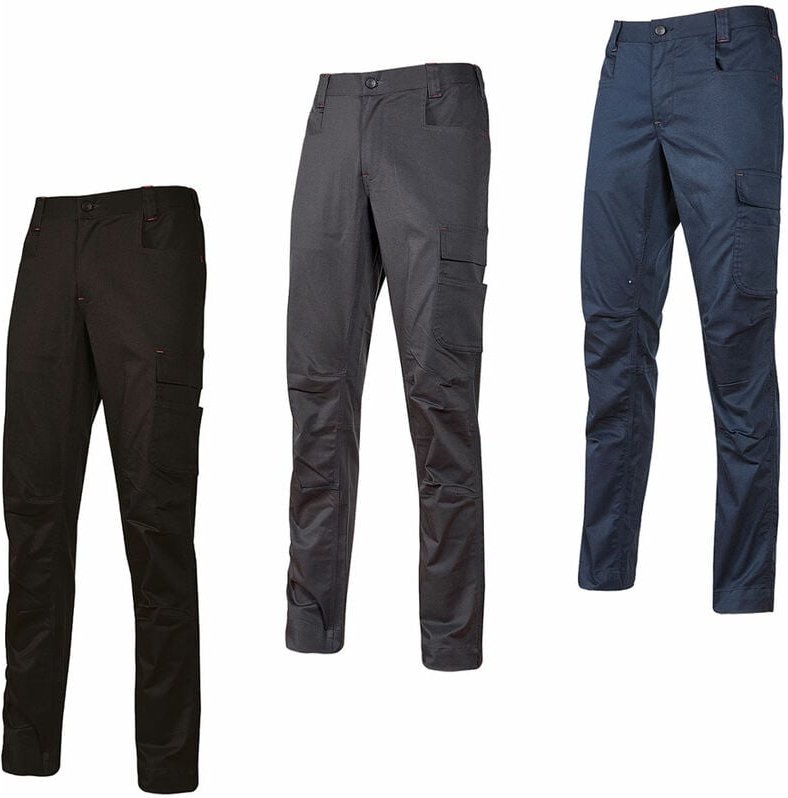 Bravo Top Winter Arbeitshose - xxl - Schwarze - U-power