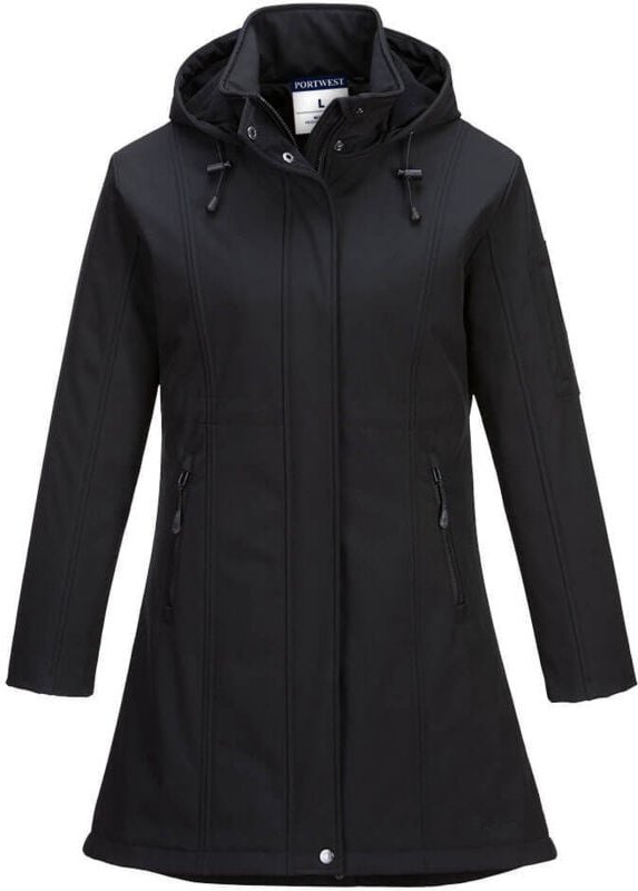 Softshell-Jacke Carla Schwarz L