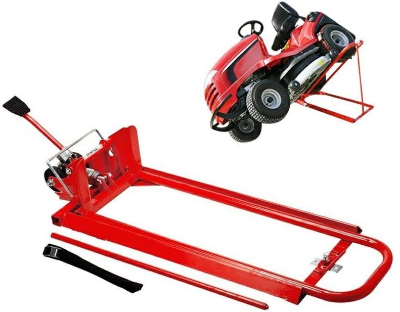 Hydraulische Hubladebühne für Rasentraktoren bis 300 kg 550199