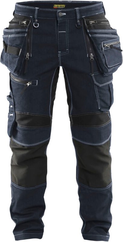 Thumbnail - Arbeitshose X1900 Artisan Stretch 2D 1990 - Marine/Schwarz XL - FR(50) - SE(C56) - Lang