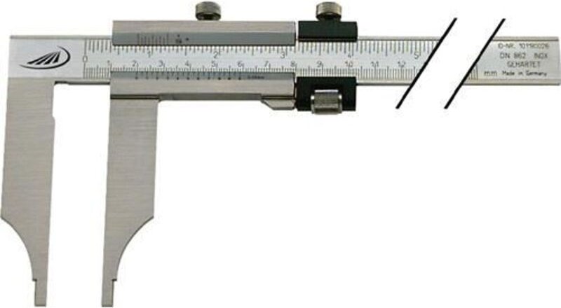 Thumbnail - FP - Werkstattmessschieber ohne Spitzen, mit Feinstellung 500 mm