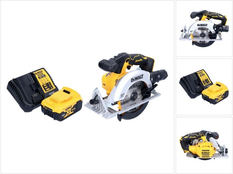Dcs 565 P1 Akku Handkreissäge 18 v 165 mm Brushless + 1x Akku 5,0 Ah + Ladegerät - Dewalt