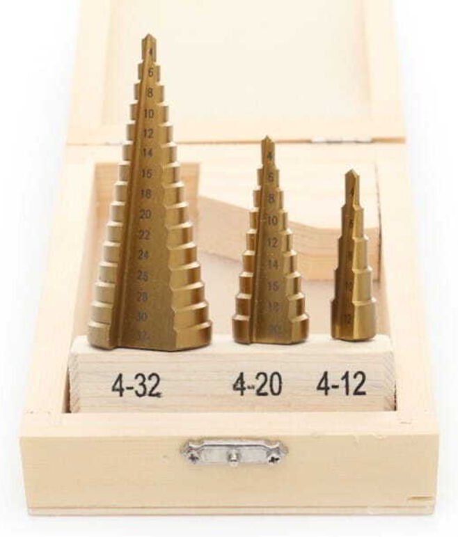 Stufenbohrer 4-32mm 3 Stück KD10244