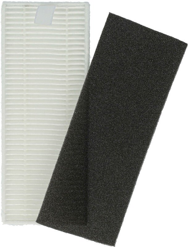 Thumbnail - Filter-Set Ersatz für Rowenta ZR720002 für Saugroboter - 2x Ersatz-Filter (Filter, Schaumstoff-Filter) - Vhbw
