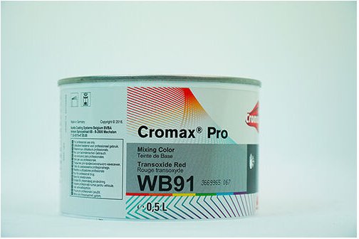 Cromax Pro Wb91 Base Matt Transoxide 0,5 Liter Red