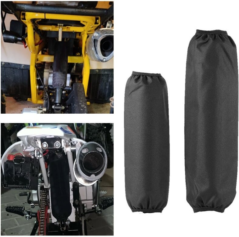 Thumbnail - Ej.Life Schutzhülle für Motorrad-Stoßdämpfer, 35 cm, wasserdicht und staubdicht, 35 cm