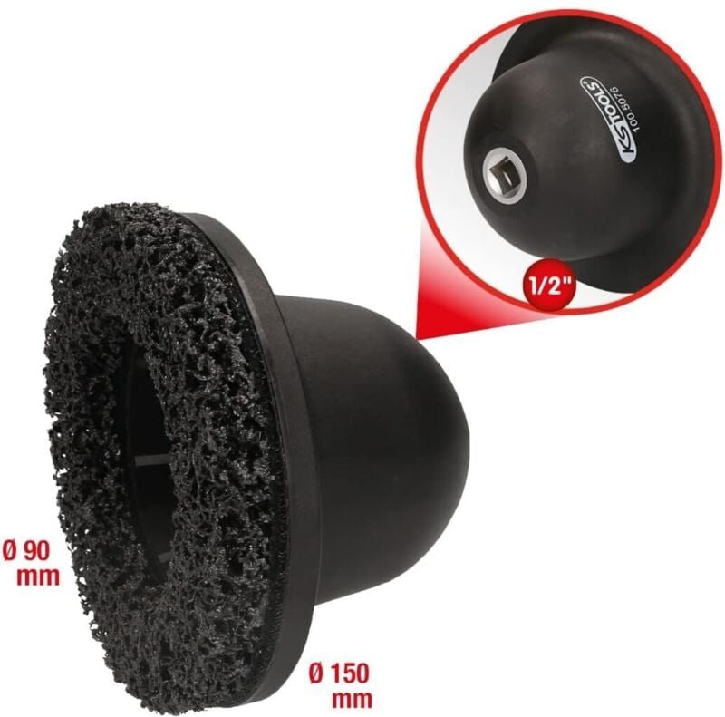 Radnabenschleifer-Set, Ø 150 mm, Innen-Ø 90 mm, 2-tlg