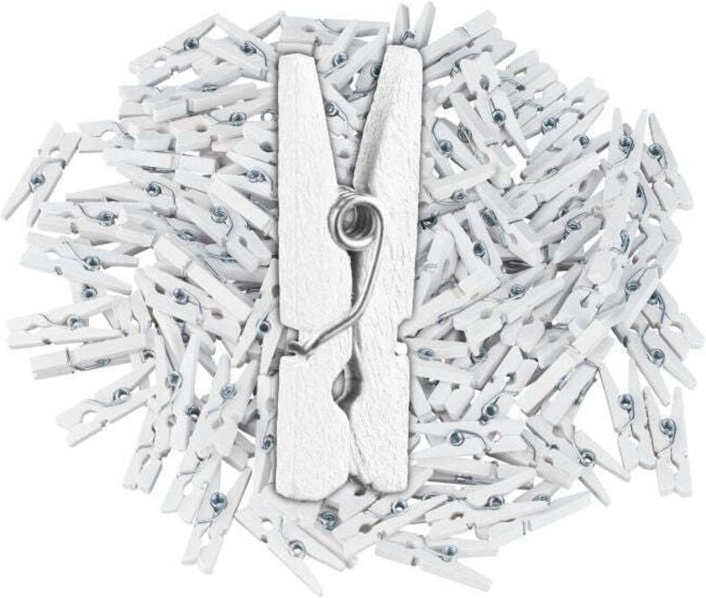 Mini holzklammern im 400er set 8831165