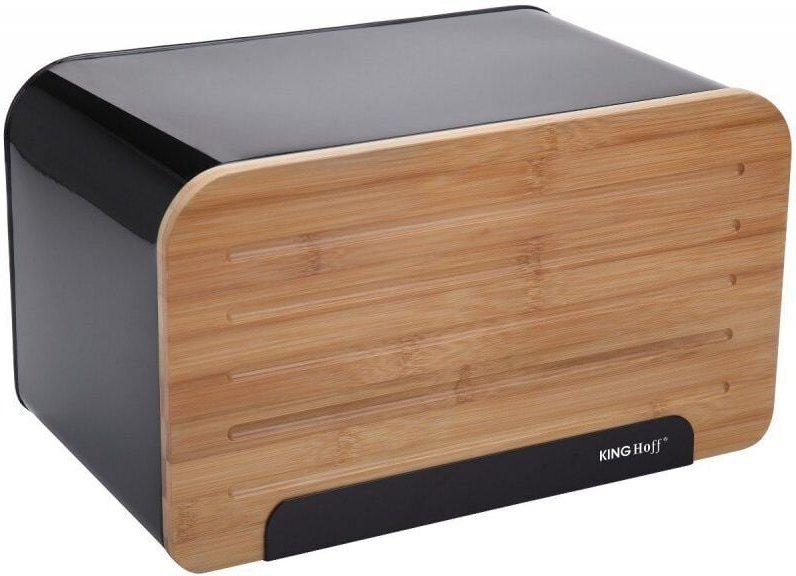 Kinghoff Kh-1071 Brotkasten Aus Stahl Mit Schneidebrett