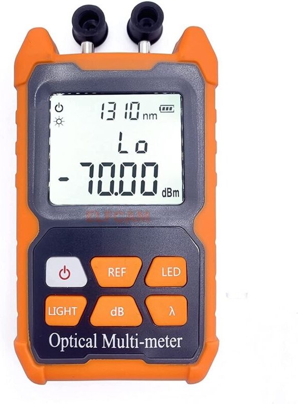 Unique E-200 Tragbares optisches Multimeter, Photometer mit VFL, Testbereich: -70 dBm bis +6 dBm