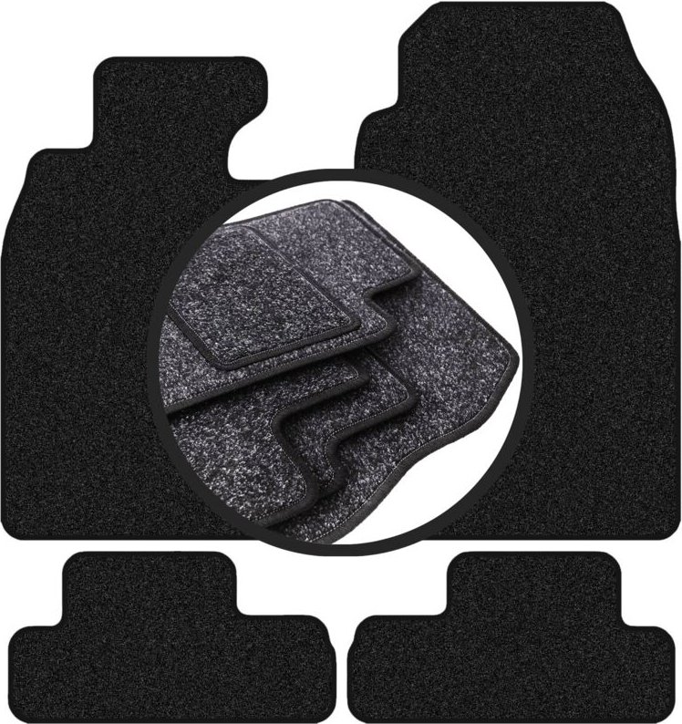 ANTHRA Autofußmatten für: Mini Cooper R52 Cabrio (2004-2008)