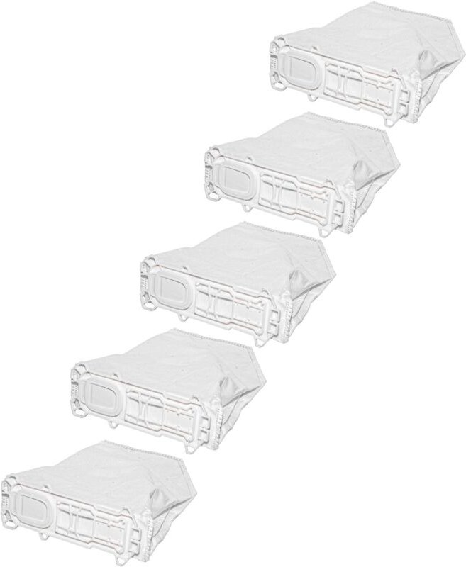 50x Staubsaugerbeutel kompatibel mit Vorwerk Kobold VK136SC Staubsauger - Mikrovlies, 31cm x 23cm, Weiß - Vhbw