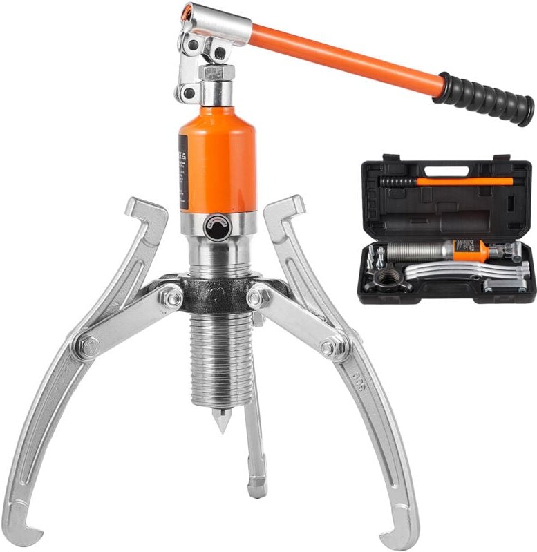 15 Tonnen hydraulischer Zahnradabzieher, 2 oder 3 Backen, 12' Backentrenner, vertikale/horizontale Verwendung, mit Koffe...