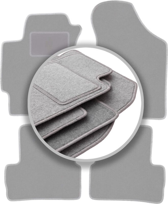 Graue Automatten für: Hyundai Coupe II GK Coupé (2001-2008)