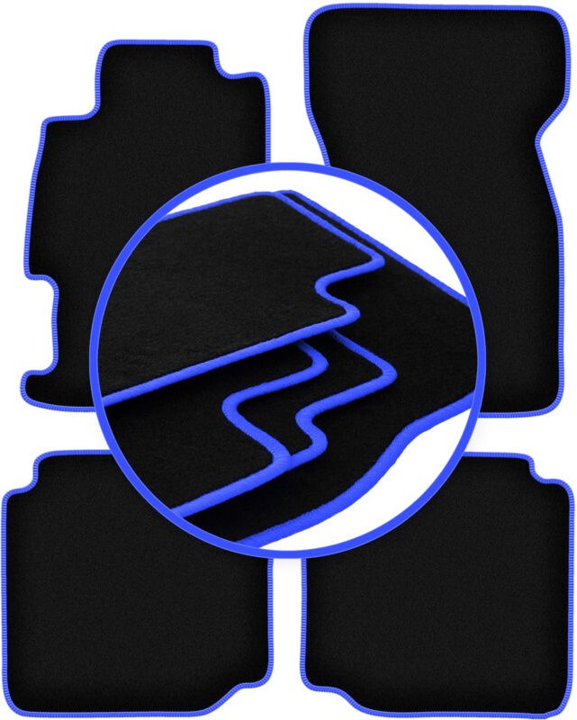 CARLUX-BLUE Autofußmatten für: Rover 600/ 618 / 620 / 623 Limousine (1993-1999)