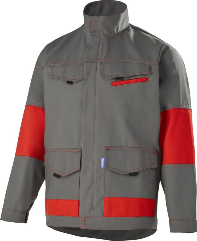 Blouson Facity Grau Convoy/rot 3xl