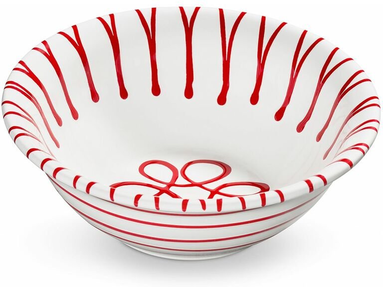 Thumbnail - Gmundner Keramik - Rotgeflammt Salatschüssel (ø 20cm)