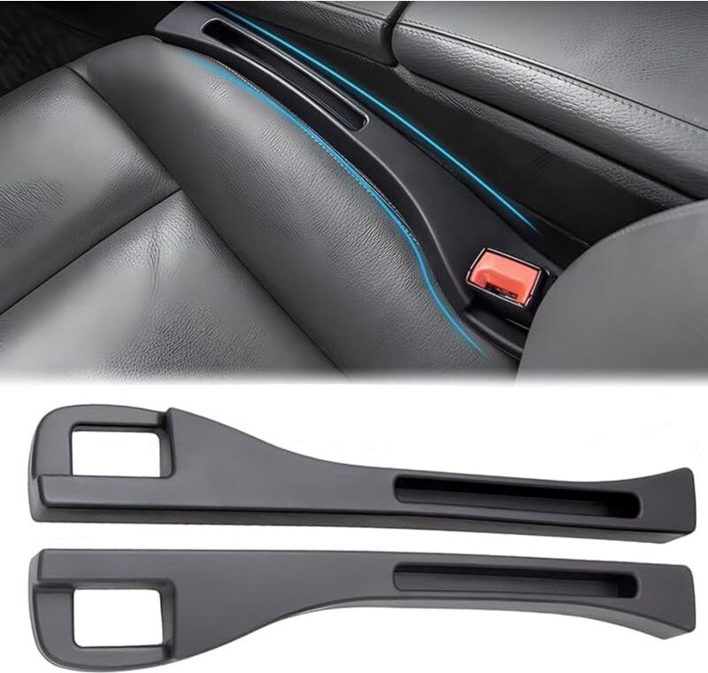 2 Stück Sitzlückenfüller für den Innenraum, Autositzlückenfüller, Autositzlückenfüller-Pad, Autositzlückenfüller, Autosi...