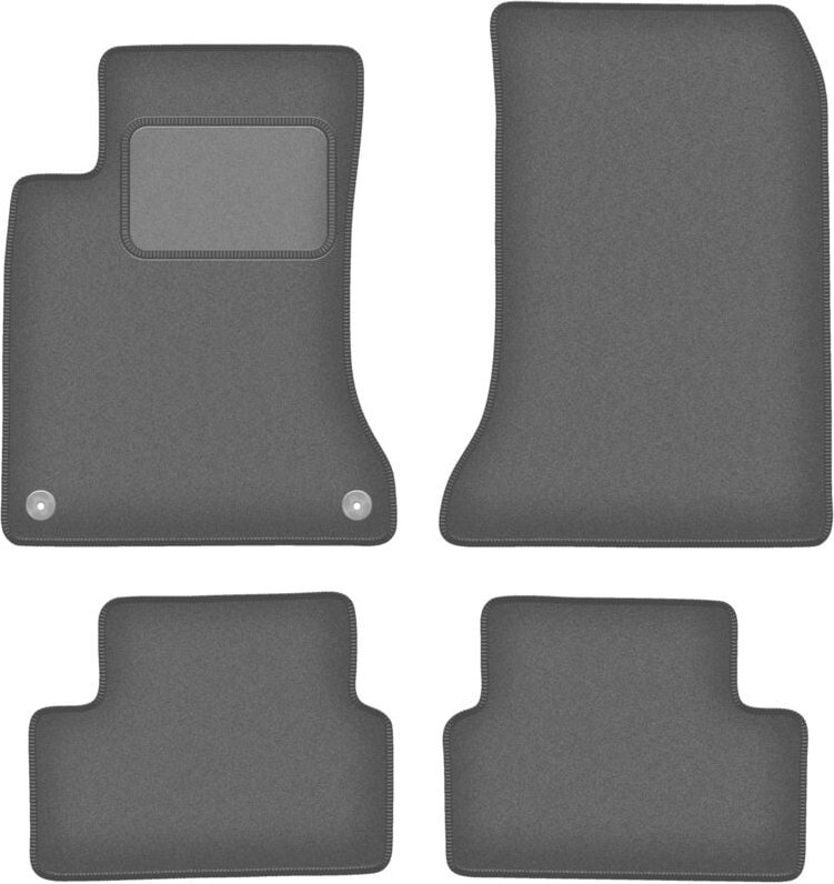 Graphit-Fußmatten für: Mercedes CLA X117 Shooting Brake, Schrägheck (2013-2019)