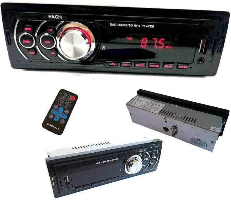 Trade Shop Traesio - Trade Shop - autoradio 250W aux MP3 usb sd fm radio microsd-steckplatz EACH-625 -