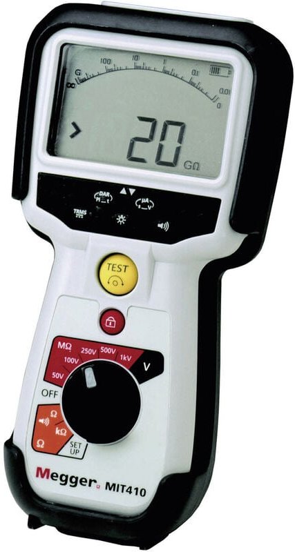 MIT410/2 Isolationsmessgerät 50 v, 100 v, 250 v, 500 v, 1000 v 100 gω - Megger